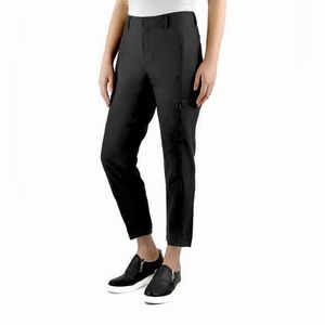 KIRKLAND WOMANS ANKLE LENGTH TRAVEL PANTS (BLACK)